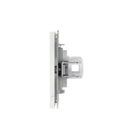Розетка компьютерная 2-м KANT RJ45 кат.6A без шторки бел. магнолия DKC 7000674