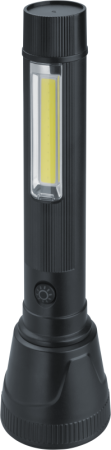 Фонарь светодиодный ручной 95 738 NPT-CP30-ACCU пласт. 1LED 4Вт+1COB 2Вт Li-Ion 3.7В 4реж IPX2 NAVIGATOR 95738
