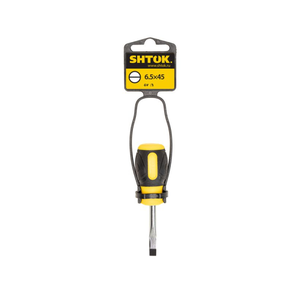 Отвертка SL 6.5х45мм (09116) SHTOK 376332