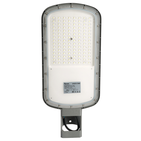 Светодиодный уличный консольный светильник Feron SP3070 100W 5000K AC90-300V, серый 51800