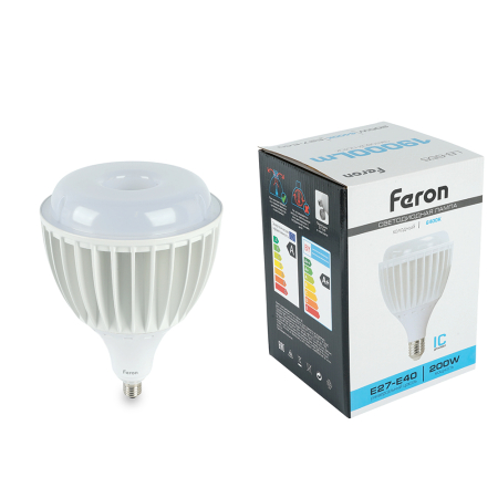 Лампа светодиодная Feron LB-655 E27-E40 200W 175-265V 6400K 51949
