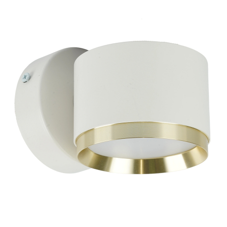 Светильник  настенный Feron HL4598  Barrel DUET 12W, 230V,GX53, белый + золото IP20 52020