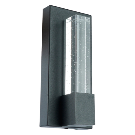 Светильник уличный светодиодный Feron DH2201 Катар 5W, 90*43*210мм, 3000К, черный (на стену вверх) 53093