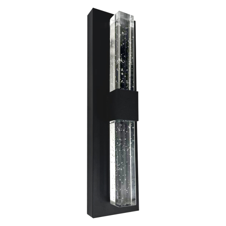 Светильник уличный светодиодный Feron DH2202 Катар 10W, 90*43*360мм, 3000К, черный (на стену вверх/вниз) 53094