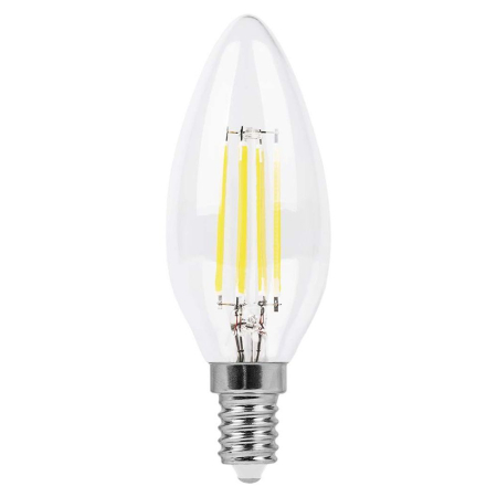 Лампа светодиодная Feron LB-58 Свеча E14 5W 4000K 25573