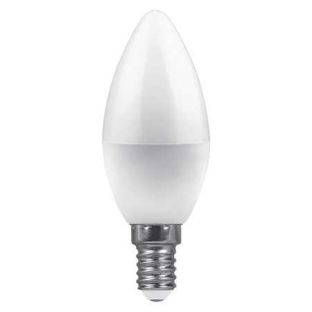Лампа светодиодная Feron LB-97 Свеча E14 7W 2700K 25475