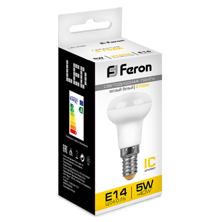 Лампа светодиодная Feron LB-439 E14 5W 2700K 25516