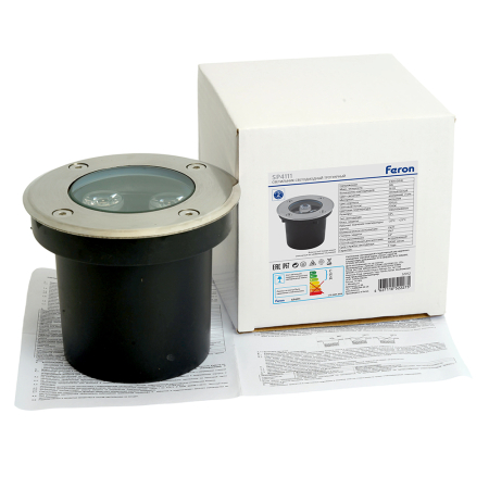 Светодиодный светильник тротуарный (грунтовый) Feron SP4111 3W 2700K 230V IP67 32012