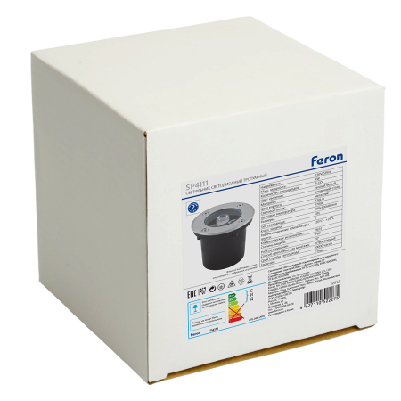 Светодиодный светильник тротуарный (грунтовый) Feron SP4111 3W 2700K 230V IP67 32012