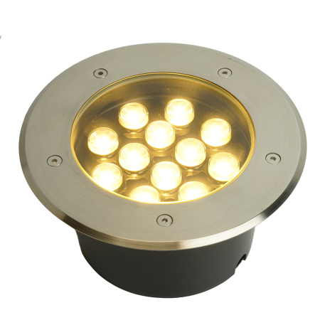 Светодиодный светильник тротуарный (грунтовый) Feron SP4114 12W 2700K 230V IP67 32021