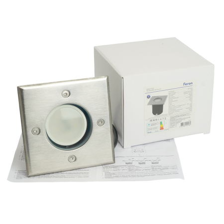 Светодиодный светильник тротуарный (грунтовый) Feron SP3733 7W 4000K 230V IP65 11857