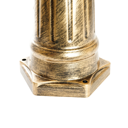 Светильник садово-парковый Feron 8111/PL8111 столб 100W E27 230V, черное золото 11241