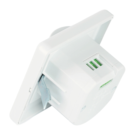 Датчик движения и освещенности 500W 12m 140° белый, SEN1A/LX2000 22016