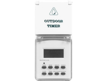 Розетка с таймером Feron TM23 недельная электронная мощность 3500W/16A IP44 23206