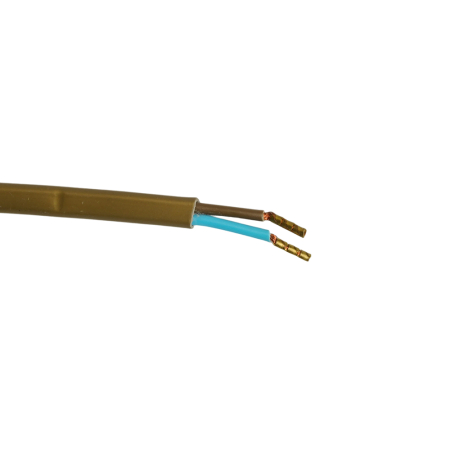 Сетевой шнур с диммером 230V 2м, золото, DM103-200W 23057