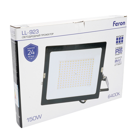 Светодиодный прожектор Feron LL-923 IP65 150W 6400K 32104
