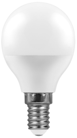 Лампа светодиодная Feron LB-550 Шарик E14 9W 2700K 25801