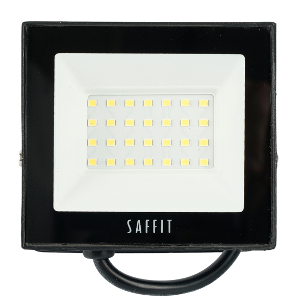 Светодиодный прожектор SAFFIT SFL90-30 IP65 30W 6400K 55065
