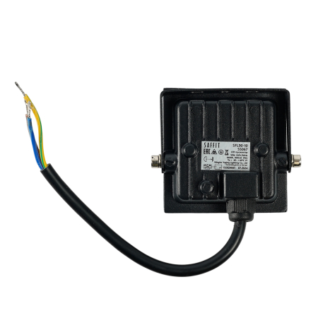 Светодиодный прожектор SAFFIT SFL90-10 IP65 10W 6400K черный 55067