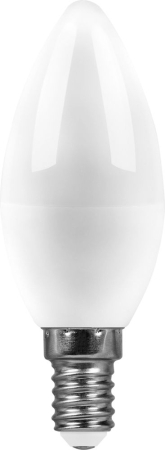 Лампа светодиодная SAFFIT SBC3709 Свеча E14 9W 4000K 55079