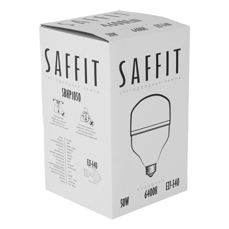 Лампа светодиодная SAFFIT SBHP1050 E27-E40 50W 6400K 55095