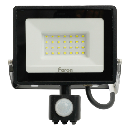 Светодиодный прожектор Feron с датчиком LL-907 IP44 30W 6400K 29557