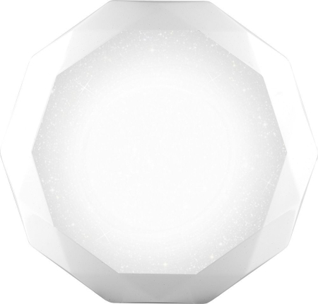 Светодиодный управляемый светильник накладной Feron AL5200 DIAMOND тарелка 36W 3000К-6000K белый 29635