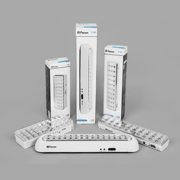 Светильник аккумуляторный, 30 LED DC, белый, EL15 12896