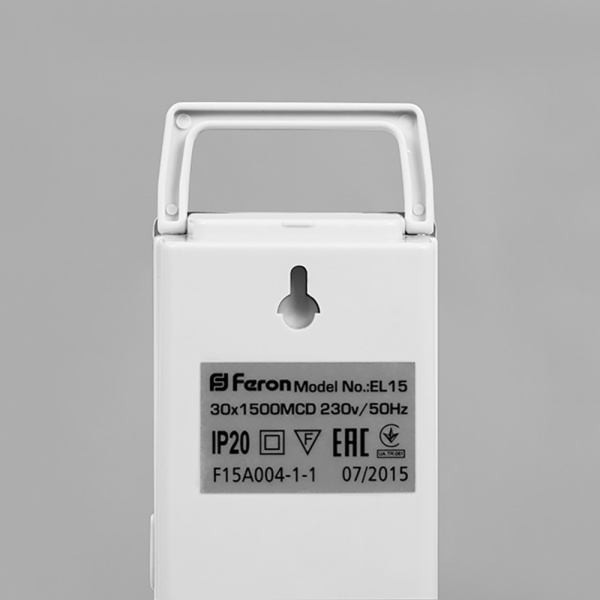 Светильник аккумуляторный, 30 LED DC, белый, EL15 12896
