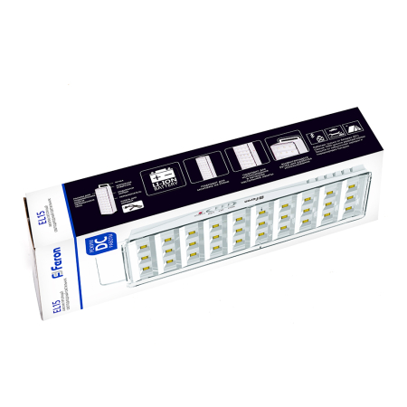 Светильник аккумуляторный, 30 LED DC, белый, EL15 12896
