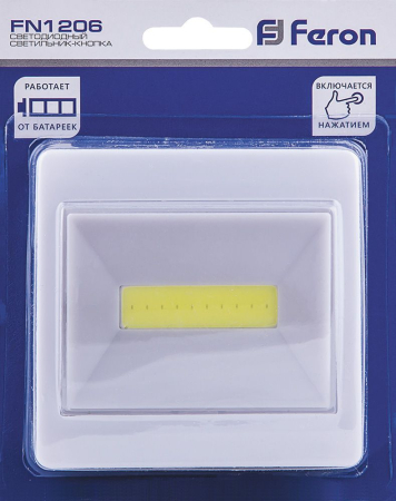 Светодиодный светильник-кнопка  Feron FN1206  3W, белый 23377