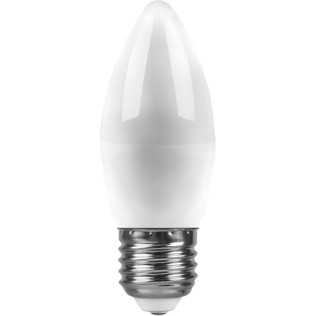 Лампа светодиодная Feron LB-570 Свеча E27 9W 6400K 25938