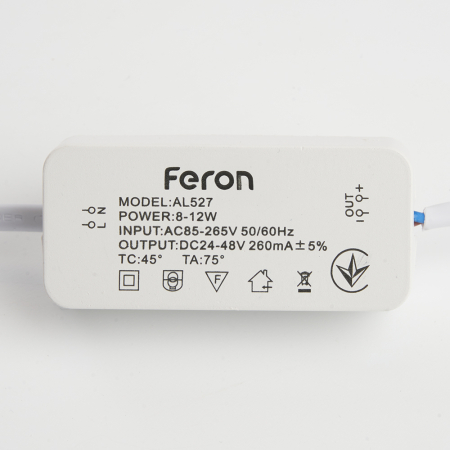 Светодиодный светильник Feron AL1527 встраиваемый 9W 4500K белый 41196