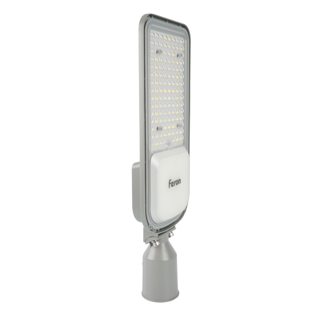 Светодиодный уличный консольный светильник Feron SP3050 100W 5000K 230V, серый 41268
