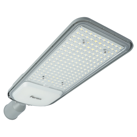 Светодиодный уличный консольный светильник Feron SP3050 150W 5000K 230V, серый 41272
