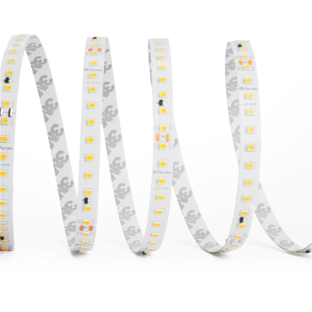 Светодиодная лента Feron LS520 стабилизированная, 120SMD(2835)/м 9.6Вт/м 24V 20000*10*1.22мм 6000К 41278