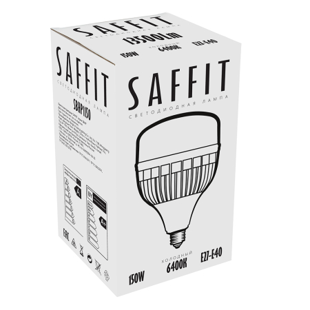 Лампа светодиодная SAFFIT SBHP1150 E27-E40 150W 6400K 55144