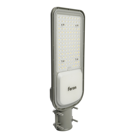 Светодиодный уличный консольный светильник Feron SP3040 100W 5000K 230V, серый 41550