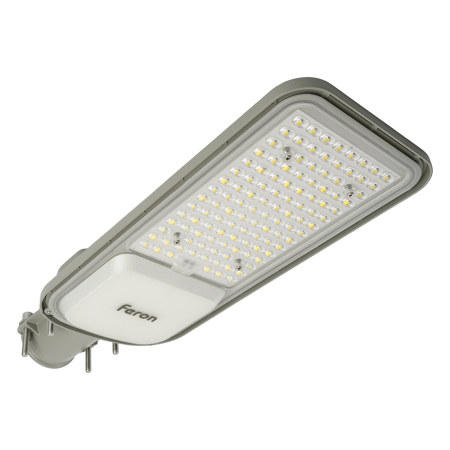 Светодиодный уличный консольный светильник Feron SP3040 100W 5000K 230V, серый 41550