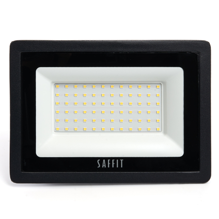 Светодиодный прожектор SAFFIT SFL90-70 IP65 70W 6400K черный 55176