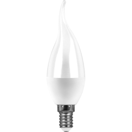 Лампа светодиодная SAFFIT SBC3713 Свеча на ветру E14 13W 6400K 55175