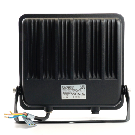 Светодиодный прожектор Feron.PRO LL-1000 IP65 100W 6400K  черный 41541