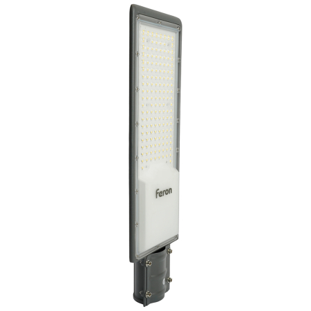 Светодиодный уличный консольный светильник Feron SP3035 120W 6400K 230V, серый 41581