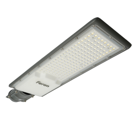 Светодиодный уличный консольный светильник Feron SP3035 120W 6400K 230V, серый 41581