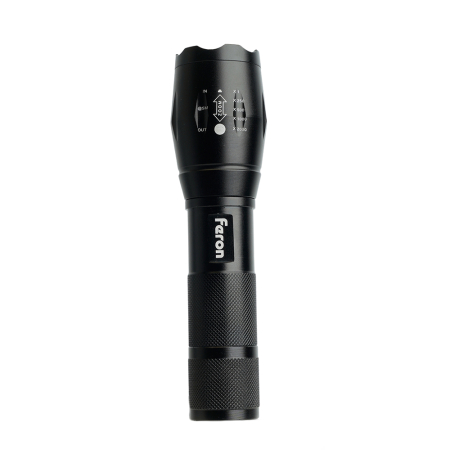Фонарь ручной Feron TH2400 с аккумулятором USB ZOOM 41682