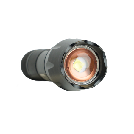 Фонарь ручной Feron TH2400 с аккумулятором USB ZOOM 41682