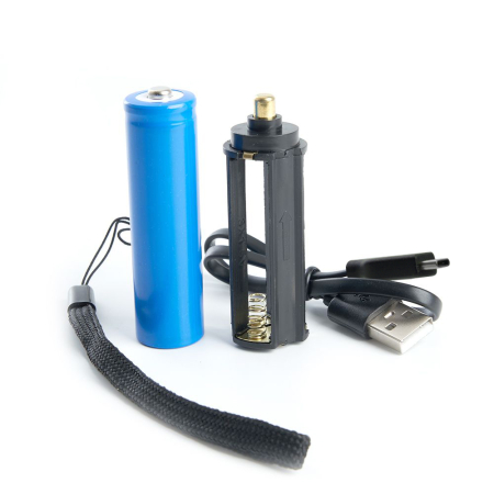 Фонарь ручной Feron TH2401с аккумулятором USB ZOOM 41683