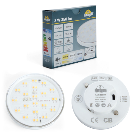 Светильник архитектурный, Fumagalli DS1.560.000.LXG1K, 3W 230V GX53 серый 11633