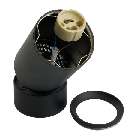 Светильник потолочный Feron ML180 MR16 35W 230V, черный 41877
