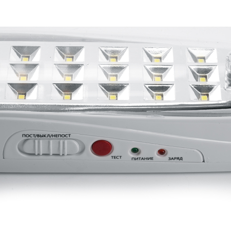 Светильник аварийный, 30 LED AC/DC, белый, EM111 41533